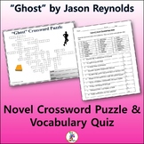 Crossword & Vocabulary Quiz for "Ghost" by Jason Reynolds