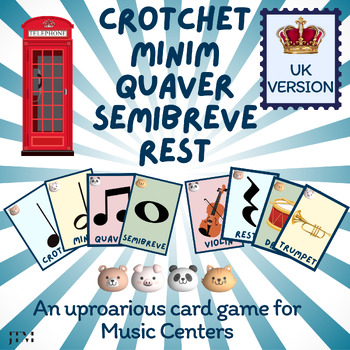 Preview of Crotchet-Minim-Quaver-Semibreve-Rest (UK Version): A Hilarious Music Center Game