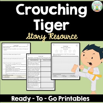 Preview of Crouching Tiger - Story Resource