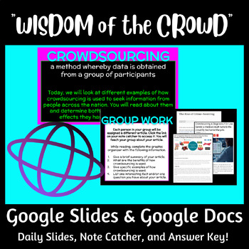 Preview of Crowdsourcing in "Wisdom of the Crowd"