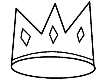 Crown Coloring Page by Cassandra Hooper | TPT