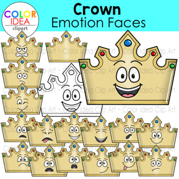 Preview of Crown Emotion Faces