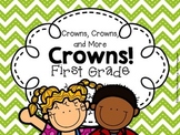 Crowns for FIRST GRADE (First Week of School - Back to School)