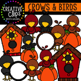 Crows and Birds {Creative Clips Digital Clipart}