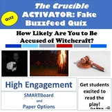 Crucible Activity: Buzzfeed Quiz: How Likely Are You to Be