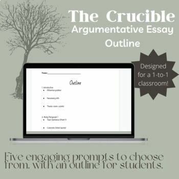 argumentative essay on the crucible