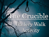 Crucible Gallery Walk: Writing and Image Analysis Activity