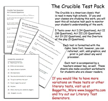 Preview of Crucible Test Pack