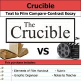 Crucible - Text to Film - Compare & Contrast Essay