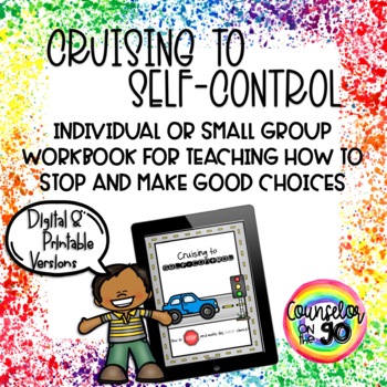 Preview of Cruising to Self-Control Workbook for Individual or Groups 