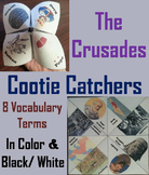 Crusades Activity Cootie Catchers (Middle Ages Unit: Medie