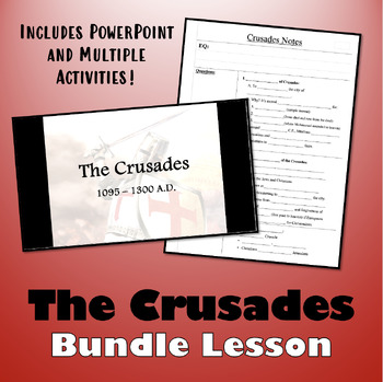 Preview of Crusades Bundle Lesson