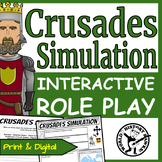 Crusades Simulation - Middle Ages - Medieval Europe Activity 