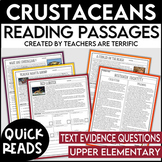 Crustaceans Daily Quick Reads- NO PREP