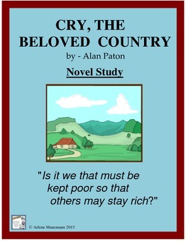 Cry the beloved country homework help