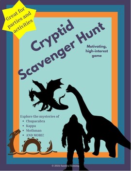 Preview of Cryptid Scavenger Hunt