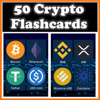 crypto flash cards