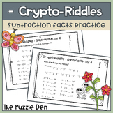 Crypto-Riddles - Subtraction - Math Facts Practice With Fu