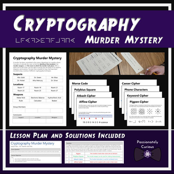 Preview of Cryptography Murder Mystery