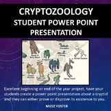 Cryptozoology Student Research PowerPoint Presentations