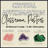 Crystal Affirmations Classroom Posters