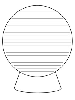 crystal ball outline