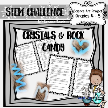 Preview of Borax Crystals Experiment STEM Activity