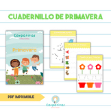 Cuadernillo de Primavera Para Niños en Español | Spanish S