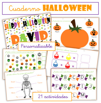 Preview of Cuaderno Halloween