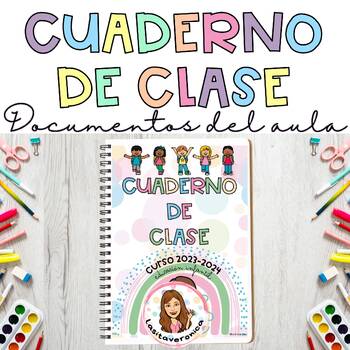 Preview of Cuaderno Infantil del maestro 2023/2024.  School Counselor Planner 2023-2024