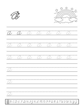 Cuaderno de Caligrafía. Escribir Letra Cursiva en Español para Niños y  Adultos (Spanish Edition): Cursive Handwriting Workbook For Kids, Teens and  Adu (Paperback)