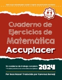 Cuaderno de Ejercicios de Matemática Accuplacer