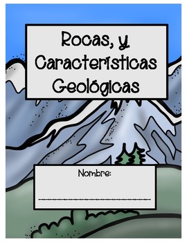 Preview of Cuaderno de los Estudios Geológicos, Rocas (Spanish Rock Cycle and Landforms Nk)