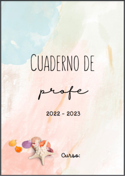 Preview of Cuaderno de profe - Teacher planner 22-23