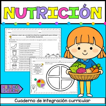 Preview of Nutrición | Mi plato | Nutrition | Kids health | My plate | SPANISH