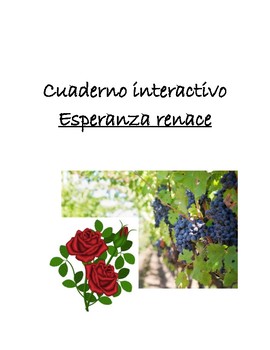 Preview of Cuaderno interactivo Esperanza renace