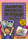 Cuaderno interactivo de lenguaje de 3er grado -Alineado a 