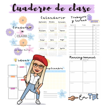 Preview of Cuadernos de Clase - Especialidad Primaria y Francés