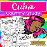 Cuba Country Study *BEST SELLER* Comprehension, Activities