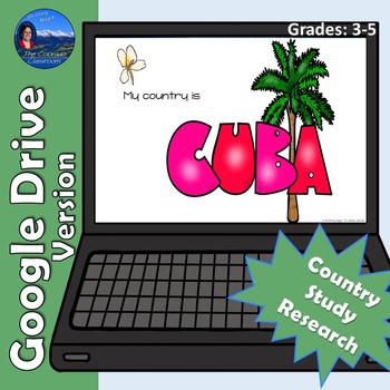 Preview of Cuba Country Study | Google Drive Version | Distance Learning