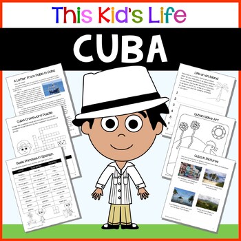 Preview of Cuba Country Study: Reading & Writing + Google Slides/PPT Distance Learning