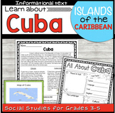 Cuba Reading Passages and Task Card Activities
