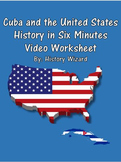 Cuba and the United States History in Six Minutes Video Worksheet
