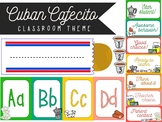Cuban "Cafecito" Coffee Classroom Theme