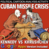 Cuban Missile Crisis Political Cartoon Analysis(Cold War) 