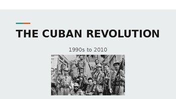Preview of Cuban Revolution Summary: PowerPoint Presentation