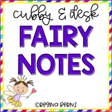 Cubby & Desk Fairy Notes