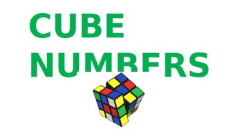 Preview of Cube Numbers Powerpoint 