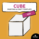Cube - Painting & Craft Template | vlamingo