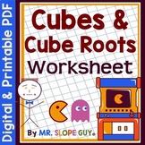 Cube Roots and Cubes Worksheet